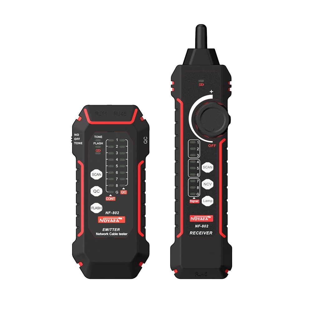 Noyafa Nf-802 Kabeltester, Drahtkartenfunktion, Unterstützt Cat5 Cat6, Nf-802