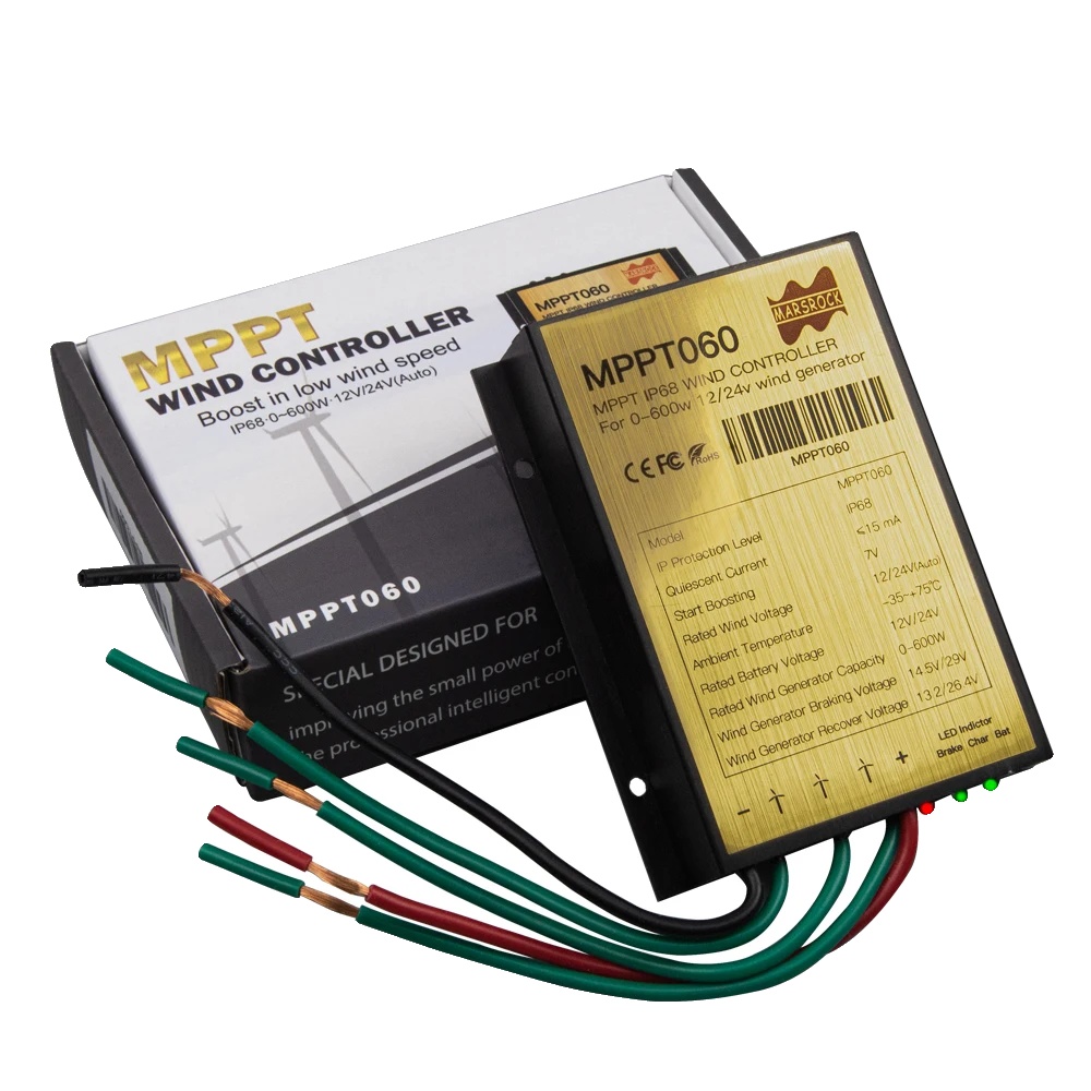 Windturbinen-ladecontroller, Automatisches Laden, Ip67 Wasserdicht, Mppt060 Controller