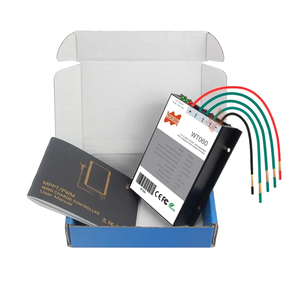 Windturbinen-ladecontroller, Automatisches Laden, Ip67 Wasserdicht, Wt060 Controller