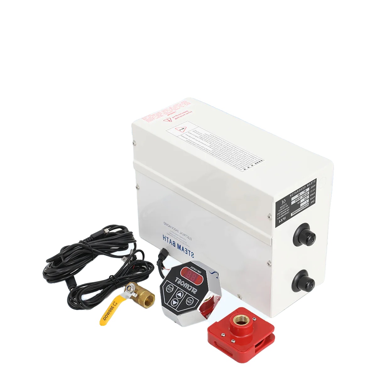 Dampfgenerator, 3 Kw Leistung, 220v-240v Spannung, Abmessungen 300x130x230 Mm, 13,6 Ampere Strom, Temperaturbereich 25-55℃