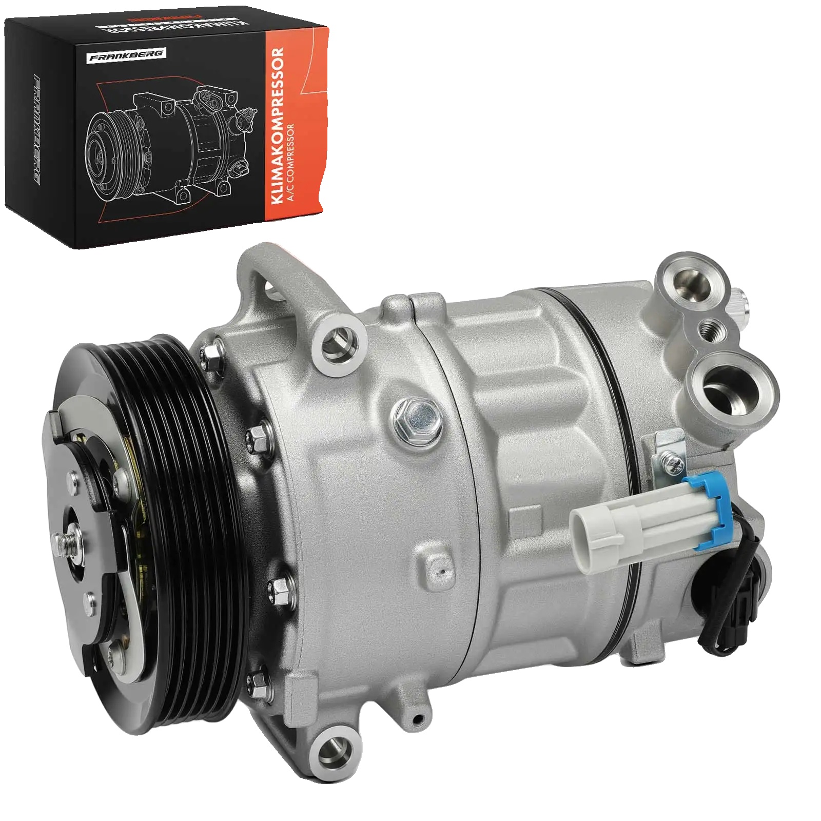 Klimakompressor, Riemendurchmesser 120 Mm, Anzahl Der Rippen 6, Kompressor-id Pxe16, Kältemitteltyp R1234yf, Ölfüllmenge 180 Ml