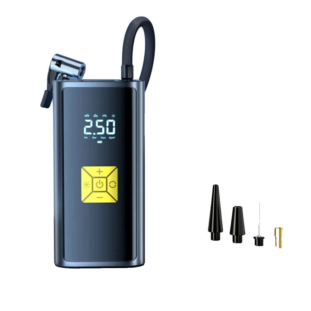 Reifenaufblaser, 6000mah Batterie, Kabelloses Design, 6000mah, Batteriebetrieben
