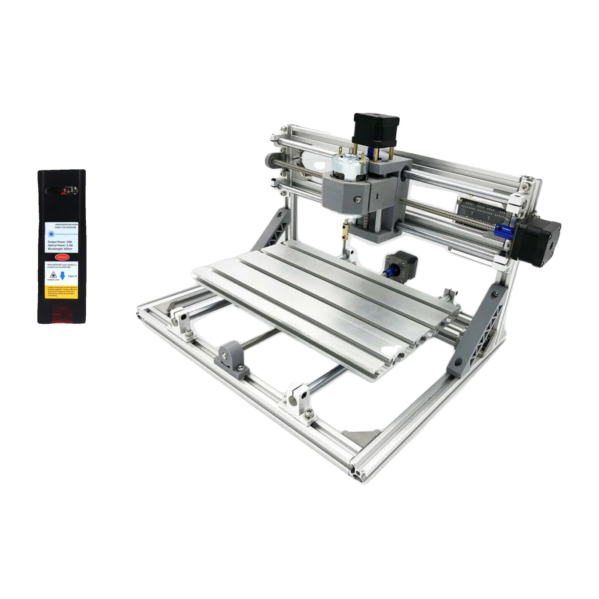 Cnc-fräse, Kompaktes Design, Vielseitige Materialkompatibilität, Add Offline+20w Laser