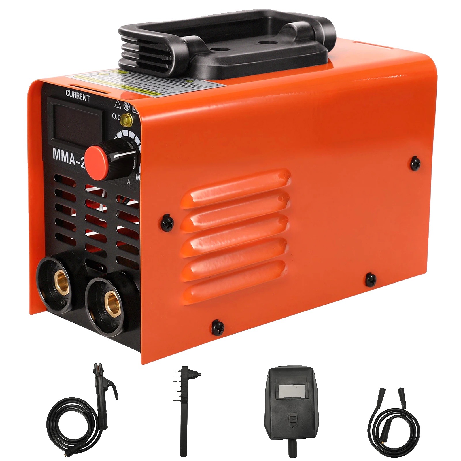 Schweißmaschine, Einstellbarer Strom, Integrierte Fehlererkennung, Eu-stecker-mma-250