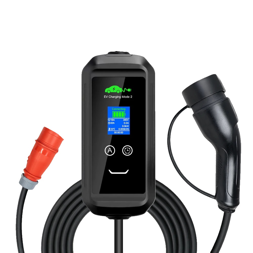 Ev-ladegerät, Typ 2 Kompatibilität, Wlan-steuerung, 16a 3p 11kw 5m