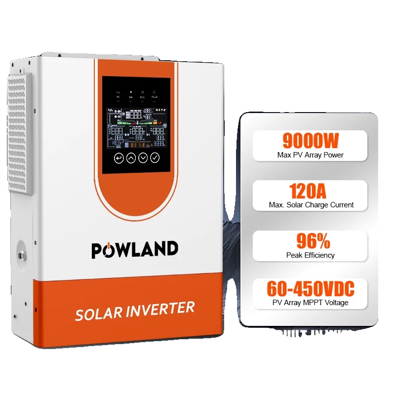 Hybrid-solarwechselrichter, Reine Sinuswelle, Mppt-technologie, Sms-7kw-wifi-p