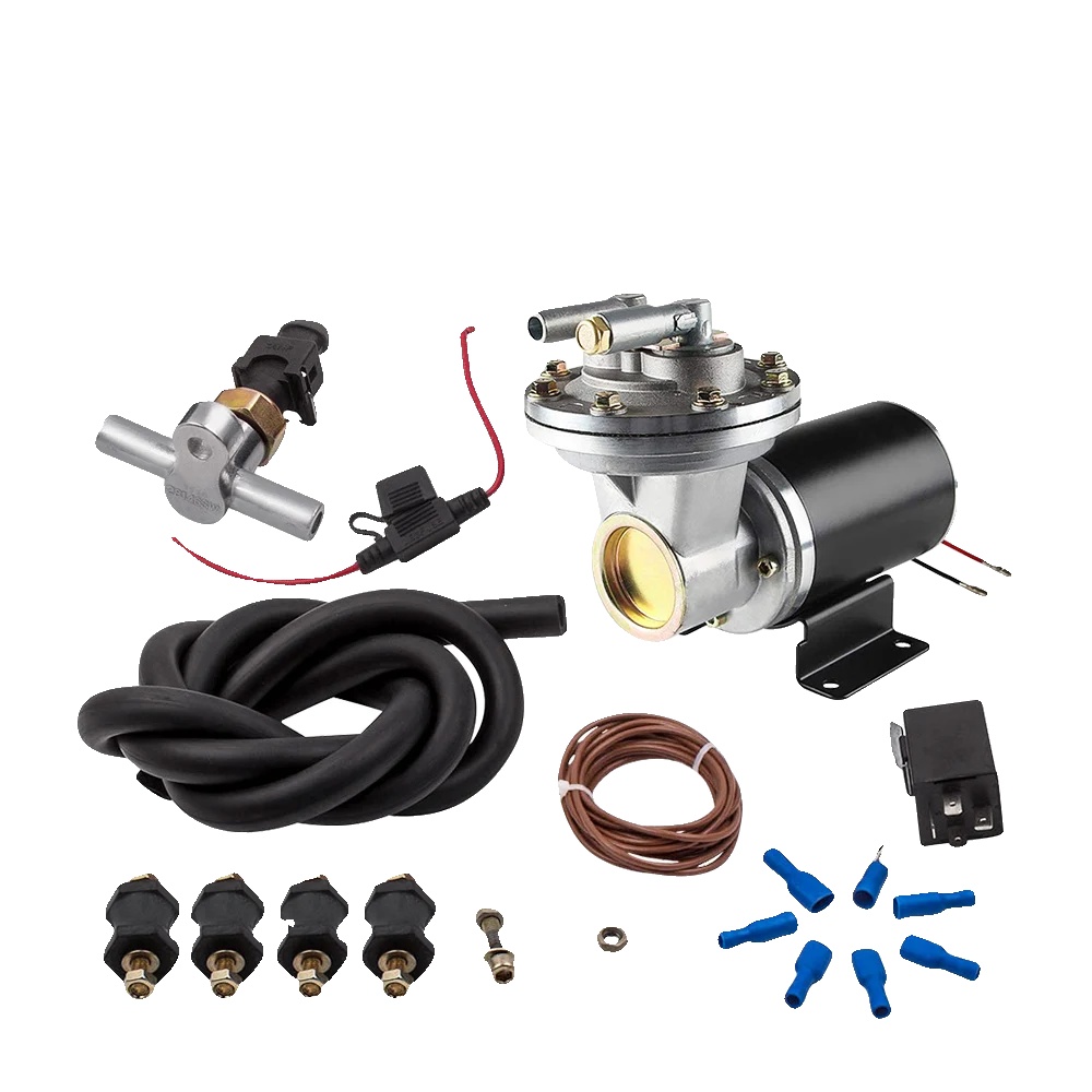Elektrisches Vakuumpumpen-kit, 12 Volt, 18" Bis 22" Vakuumbereich, Kompatibel Mit Niedervakuumfahrzeugen, Schneller Ein/aus-zyklus, Umfassende
