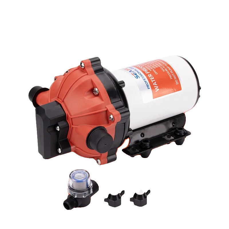 Membranwasserpumpe, 5,0 Gpm Durchflussrate, 60 Psi Druck, Weiss