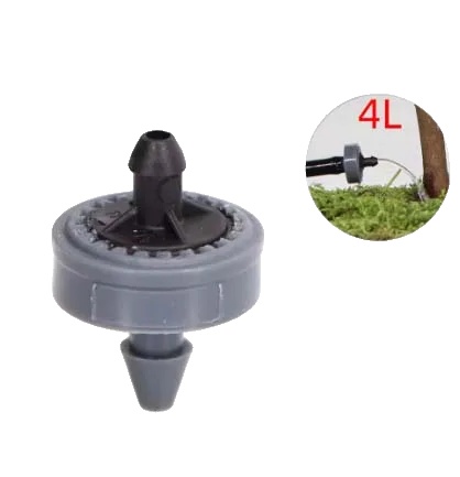 Tropfbewässerungsregler, Automatisch Ausgleichend, Langlebiges Design, 4l 100stück
