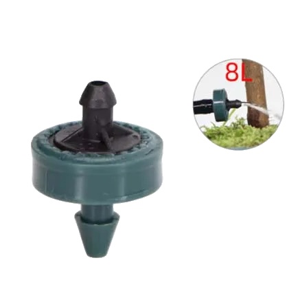 Tropfbewässerungsregler, Automatisch Ausgleichend, Langlebiges Design, 8l 100stück
