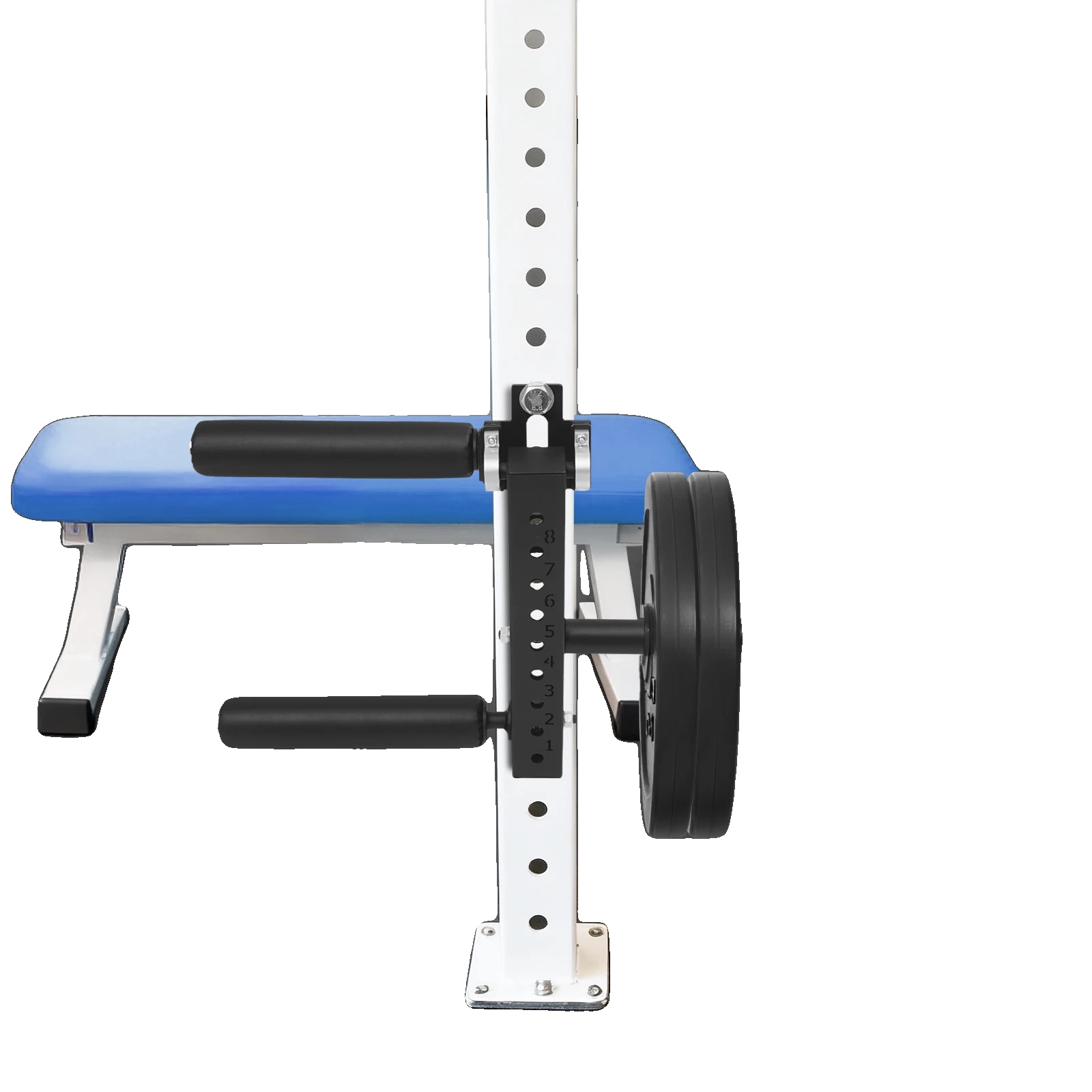 Beinverlängerungs- Und Curlmaschine, Verstellbare Positionen, 120 Kg Tragfähigkeit, Schwarz