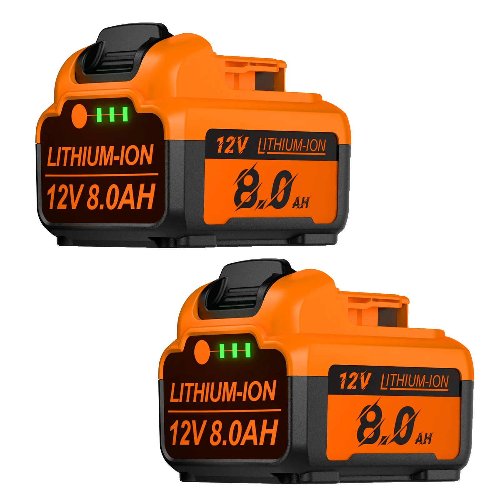 Batterie, 8000mah Kapazität, Kompatibel Mit Verschiedenen Elektrowerkzeugen, 2bat, 12 V-a