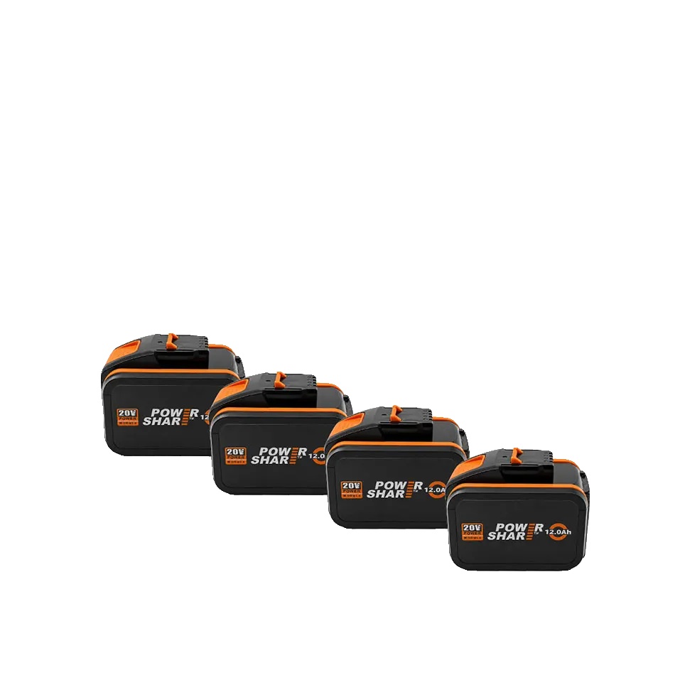 Lithiumbatterie, 12000mah Kapazität, Kompatibel Mit Worx Werkzeugen, 15c-12.0ah X4