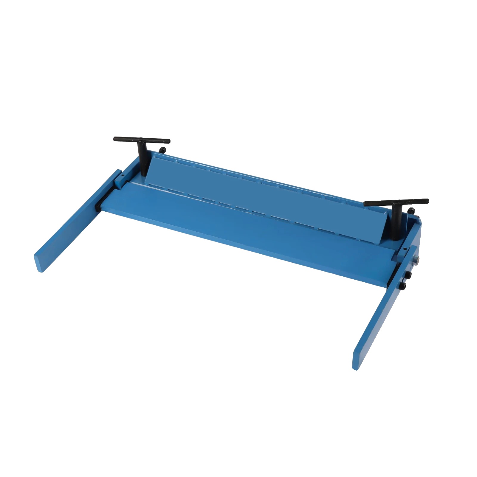 Manuelle Biegemaschine, Robuste Konstruktion, Ergonomische Griffe, Blau