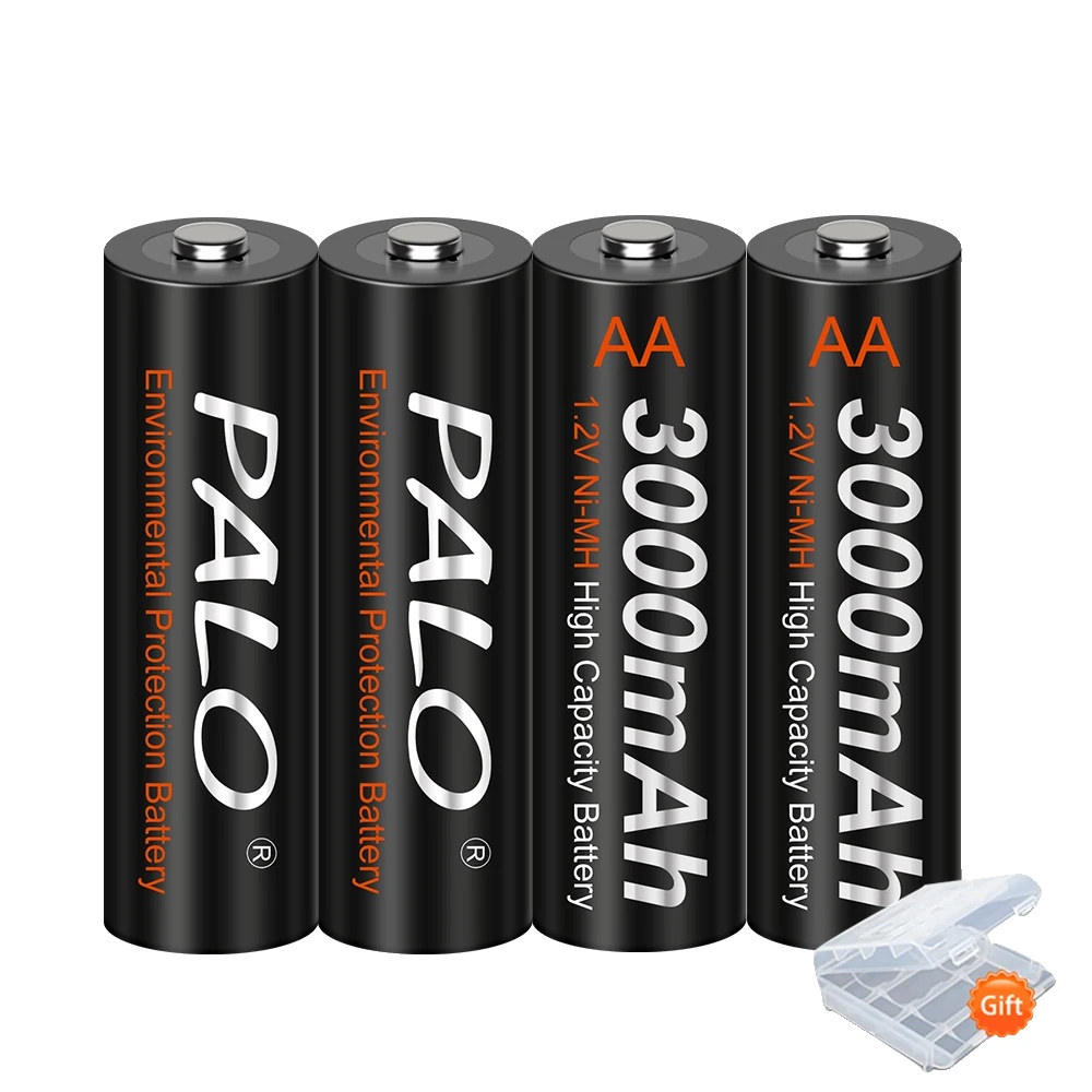 Wiederaufladbare Batterien, Ni-mh, Langlebige Energie, 4 Stück Batterie, 1,2v-a