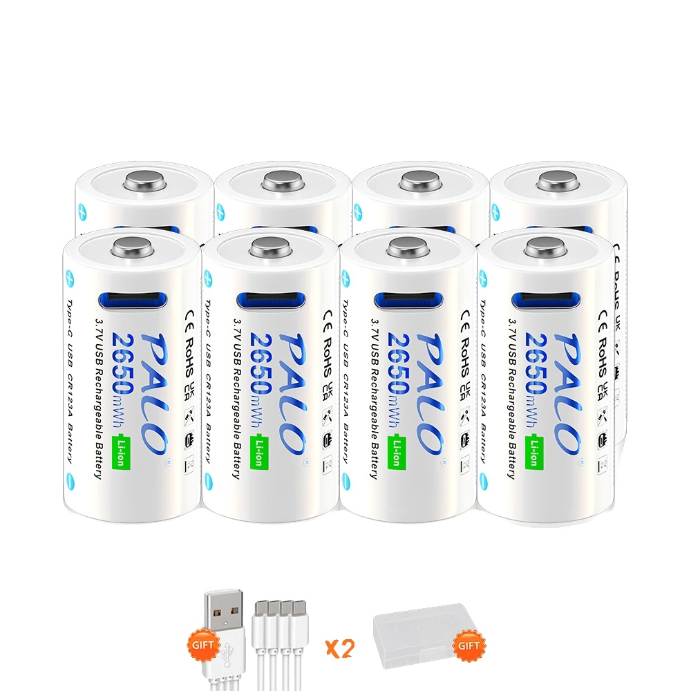 Lithium-ionen-batterie, 2650mwh Kapazität, 1500 Ladezyklen, 8pcs