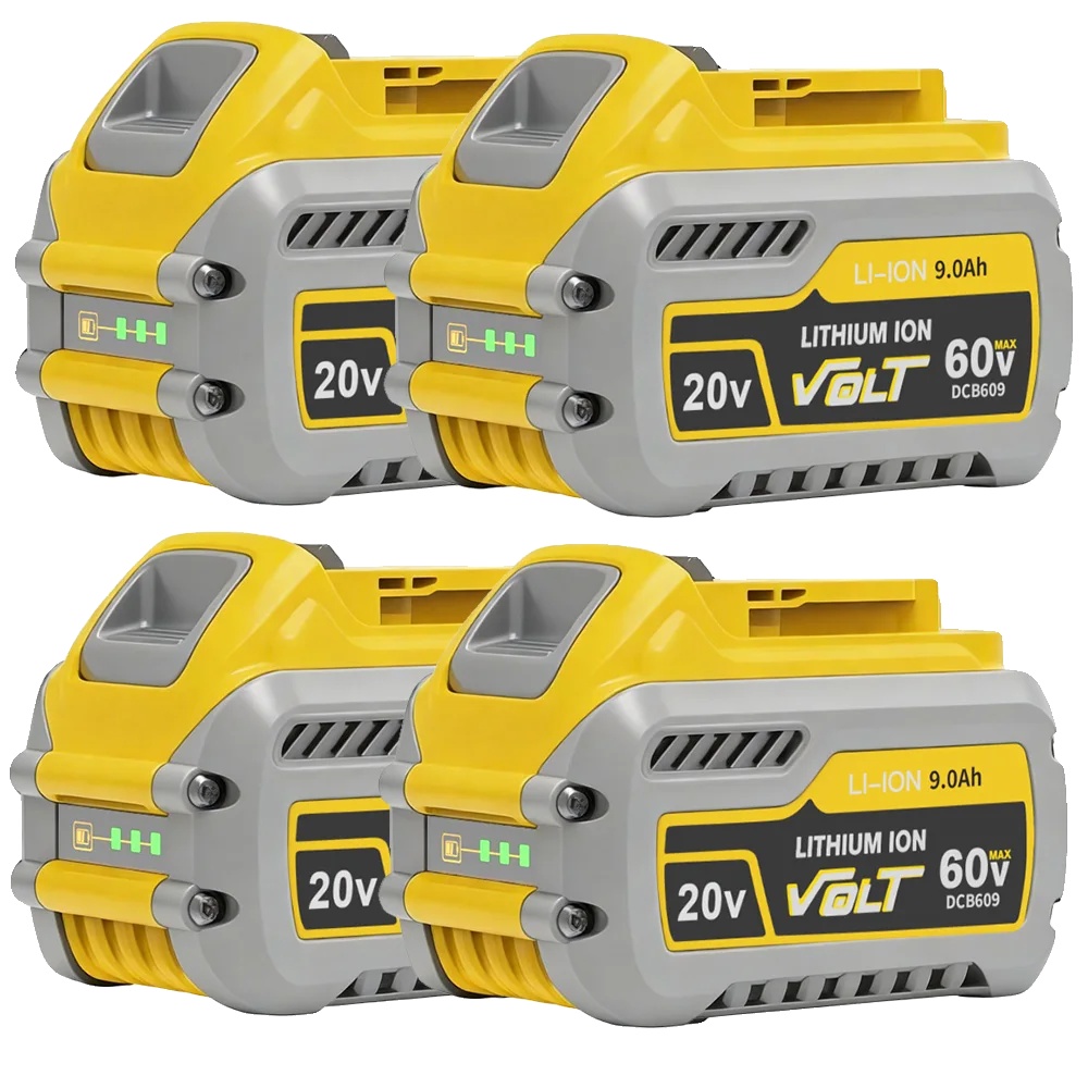 Akkutausch, 9000mah Kapazität, Kompatibel Mit Mehreren Modellen, 4 Batterien