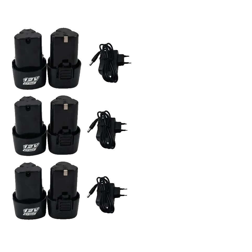 Wiederaufladbare Batterie, 3000mah Kapazität, Kompatibel Mit Elektrowerkzeugen, 3.0ah 6 Ladegerät 4