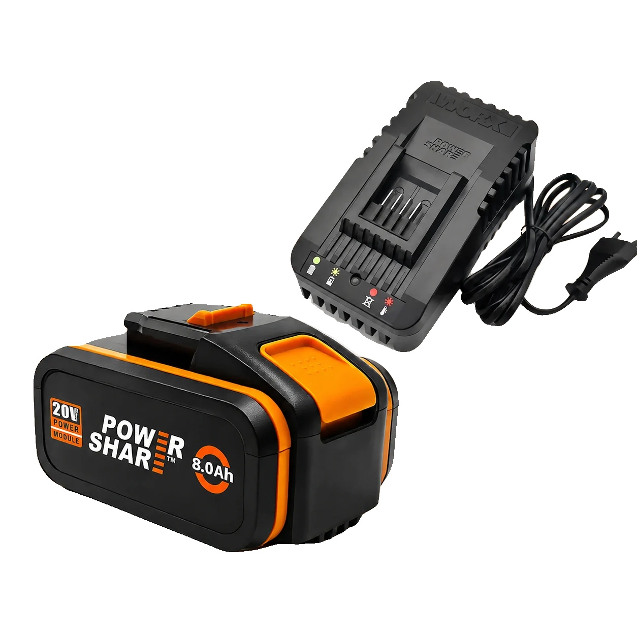 Akku Für Elektrowerkzeuge, 8000mah Kapazität, Breite Kompatibilität, Worx 8ahx1-1ladegerät