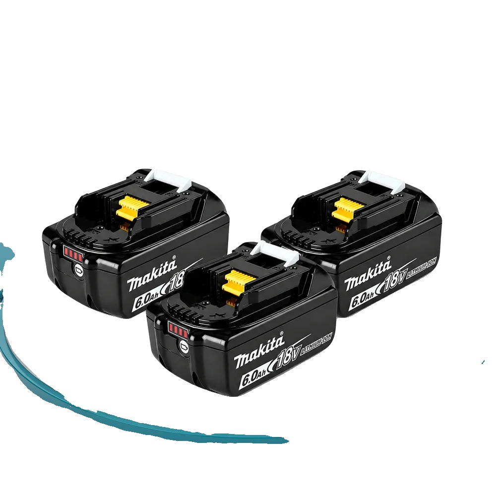 Wiederaufladbarer Akku, 6,0ah Kapazität, Kompatibel Mit 18v Lxt Werkzeugen, 6ah Batterie X3, 18v-e