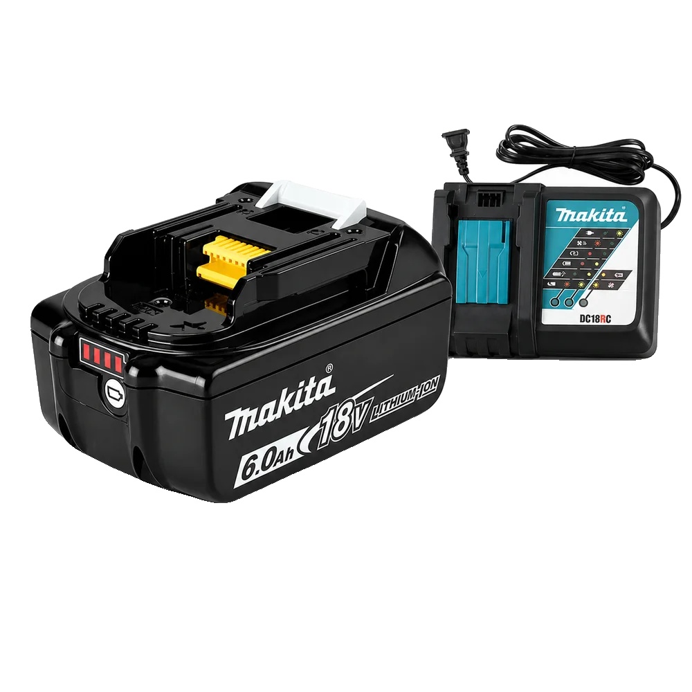 Wiederaufladbarer Akku, 6,0ah Kapazität, Kompatibel Mit 18v Lxt Werkzeugen, 6ah X1 Dc18rc Schnell C, 18v-b