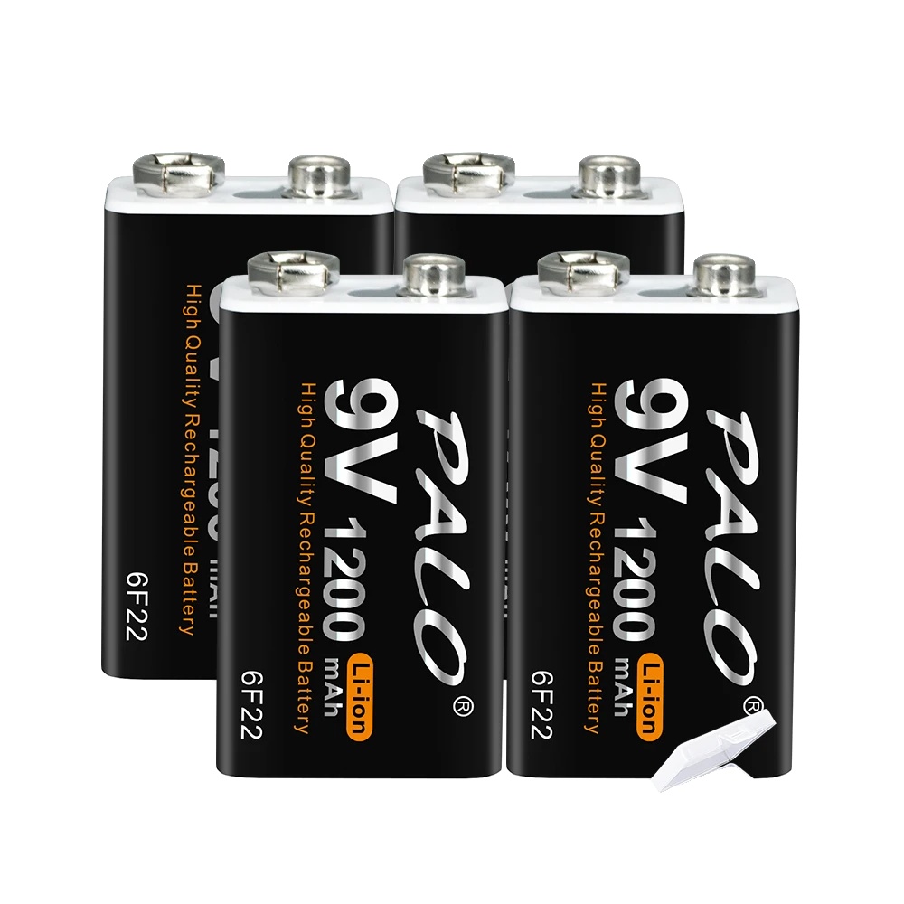 Wiederaufladbare Batterie, 1200mah Kapazität, Usb Typ-c Schnittstelle, 4pcs Batterie