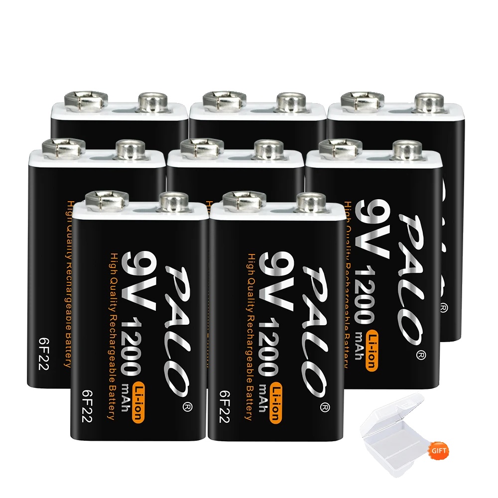 Wiederaufladbare Batterie, 1200mah Kapazität, Usb Typ-c Schnittstelle, 8pcs Batterie