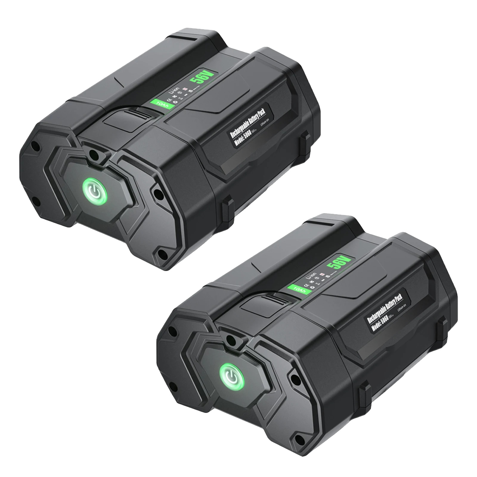 Ersatzbatterie, 6000mah Kapazität, 56v Spannung, 2stk 6000mah