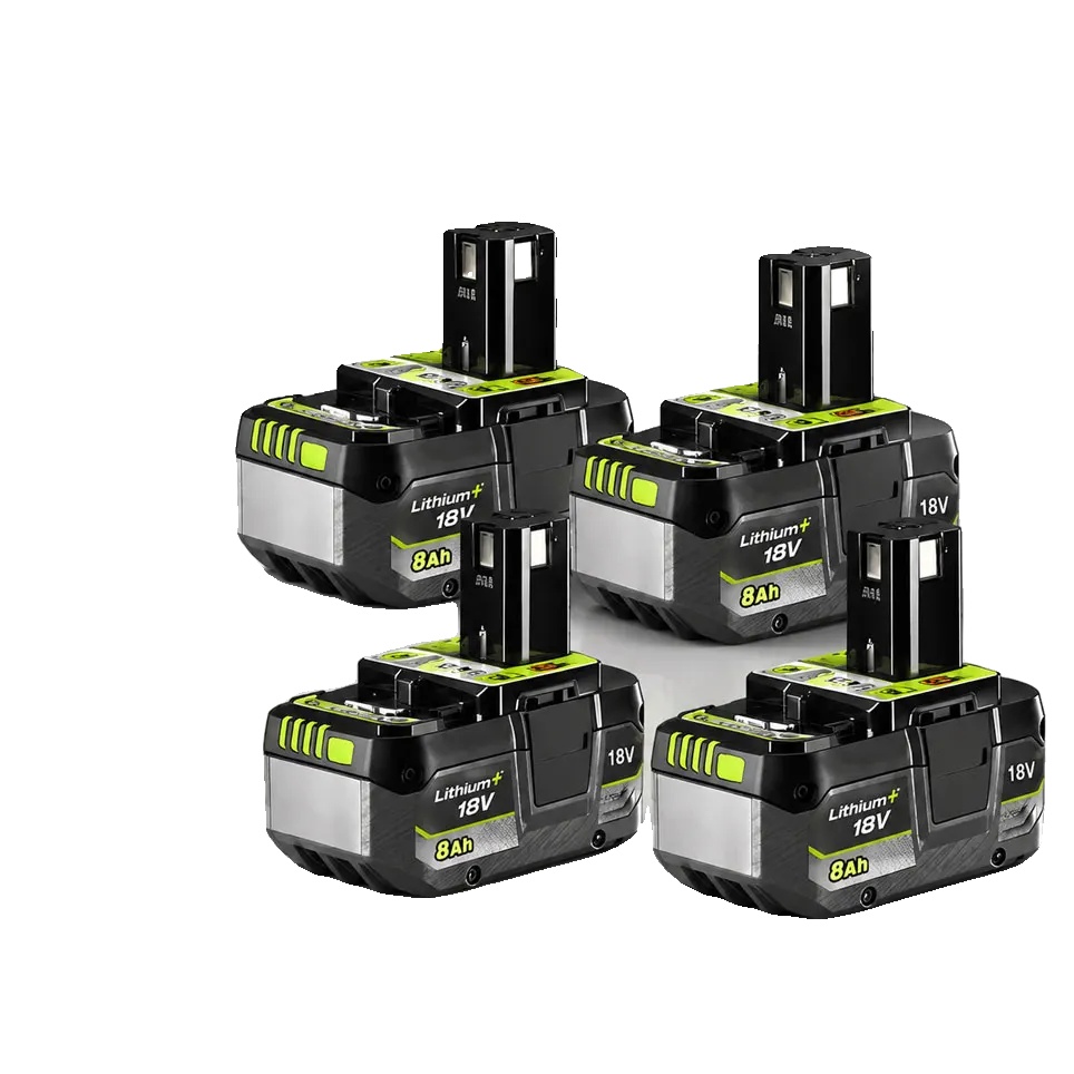 Ersatzbatterie, 18v, 8000mah Kapazität, 4pcs 8.0ah Batterie