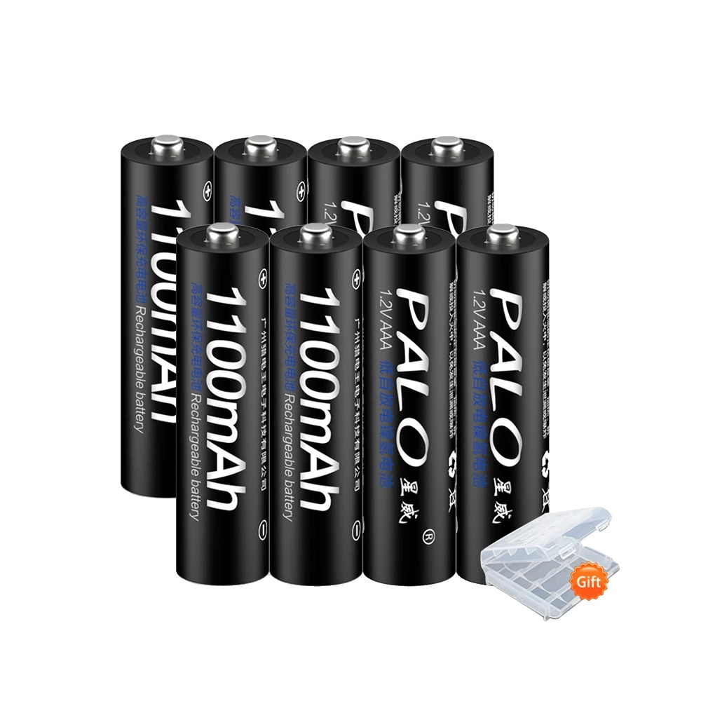 Wiederaufladbare Ni-mh-batterie, 1100mah Kapazität, Vielseitige Kompatibilität, 8 Stück Batterie