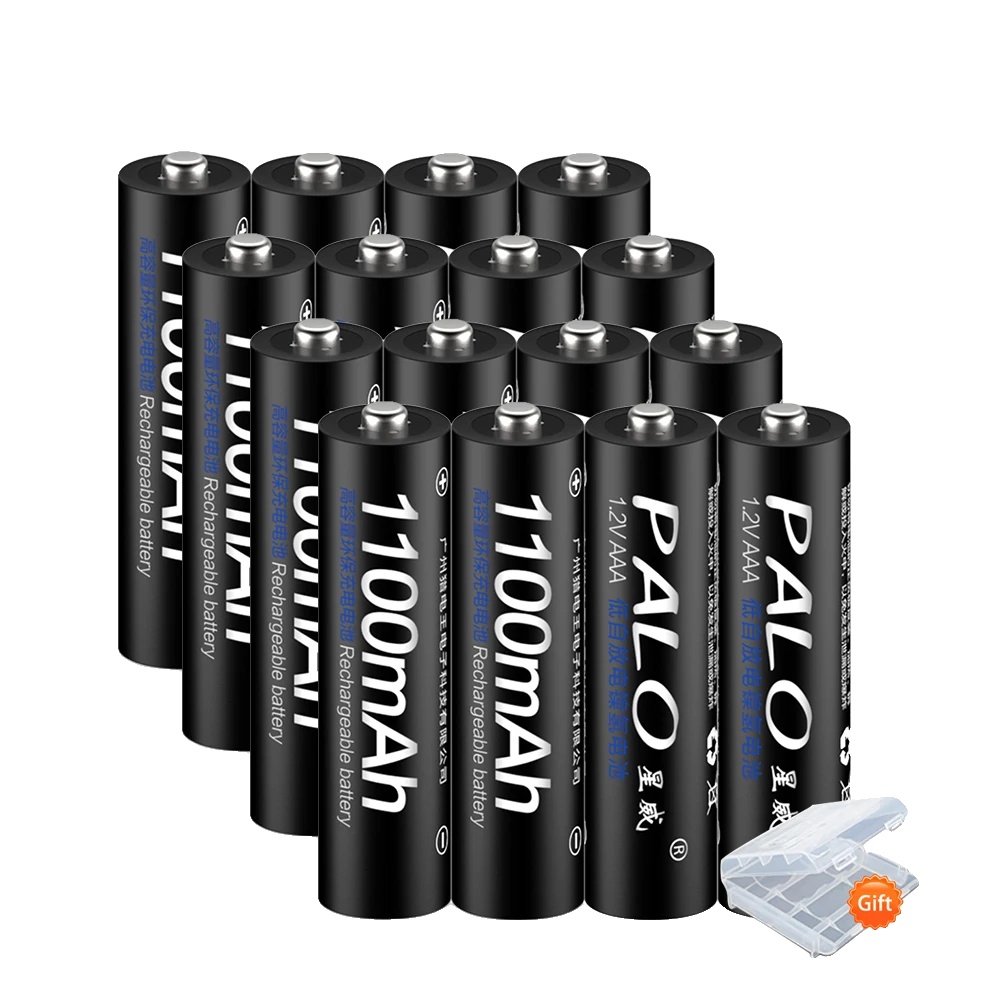 Wiederaufladbare Ni-mh-batterie, 1100mah Kapazität, Vielseitige Kompatibilität, 16 Stück Batterie