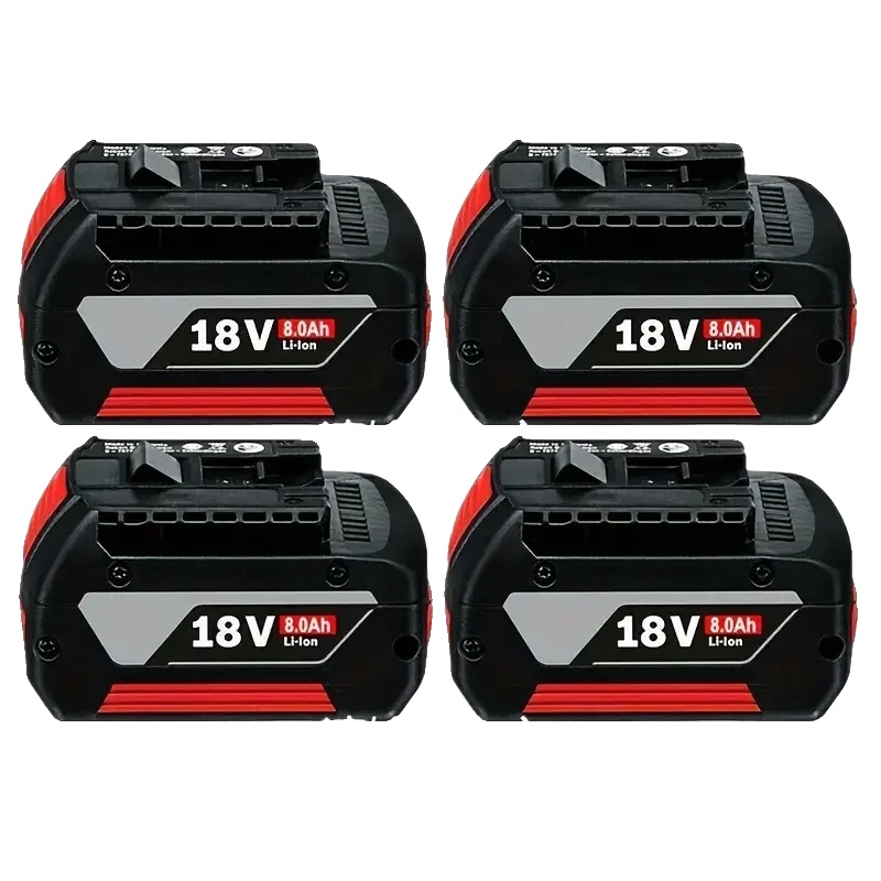 Werkzeugakku, 18v, 8000mah Kapazität, 4stück Batterie 8.0ah, 18v-b