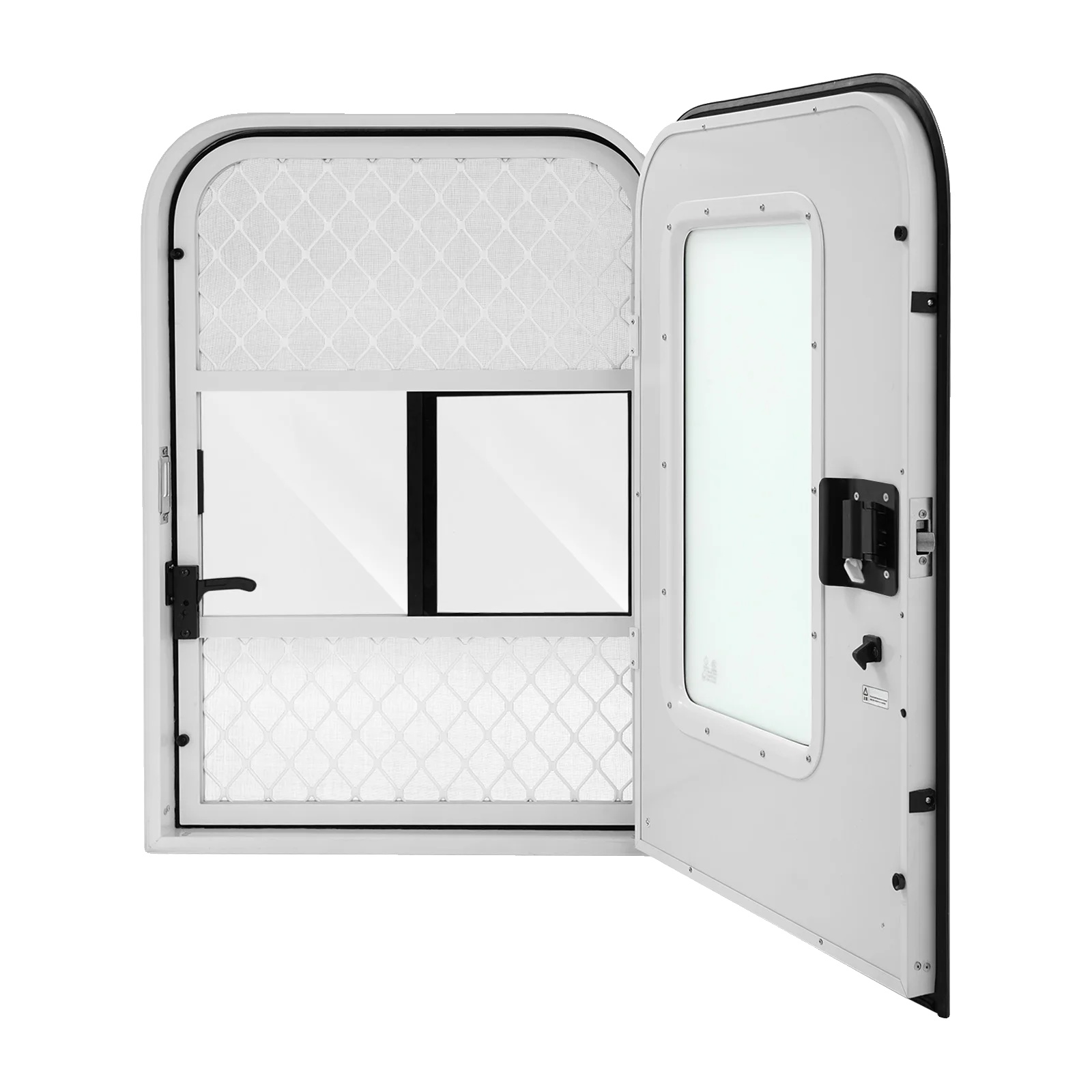 Wohnmobil Tür, Abschließbares Design, Langlebige Materialien, 660x914mm, Fahrerseite