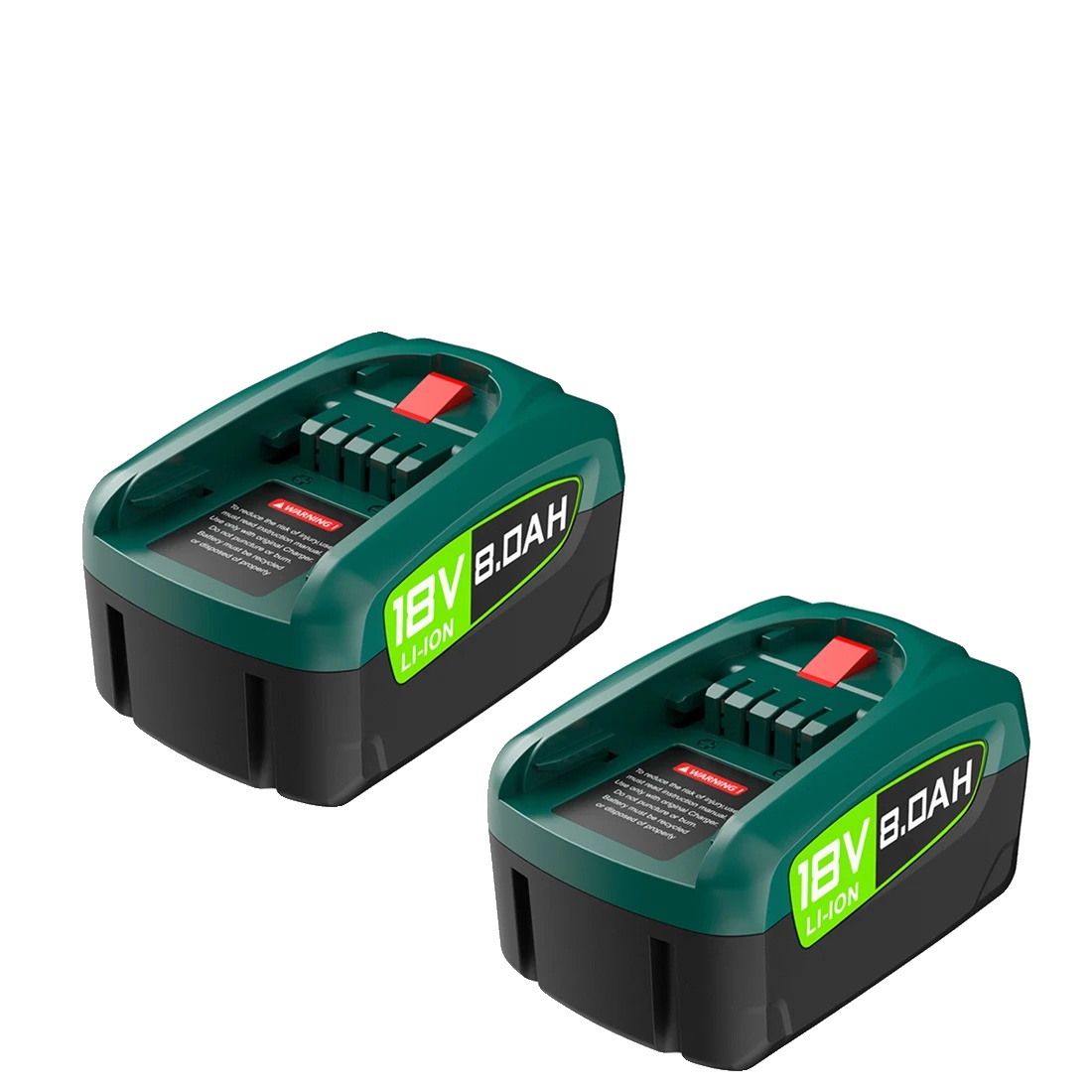 Ersatzbatterie, 8000 Mah, Kompatibel Mit Elektrowerkzeugen, 2 Batterie 8000 Mah, 18v