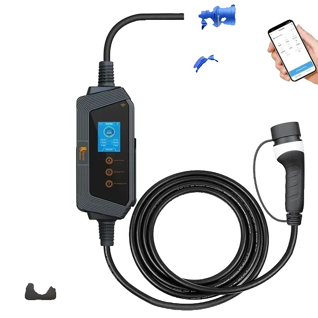 Elektrofahrzeug-ladegerät, Wlan-steuerung, Wasserdichtes Design, 7kw App