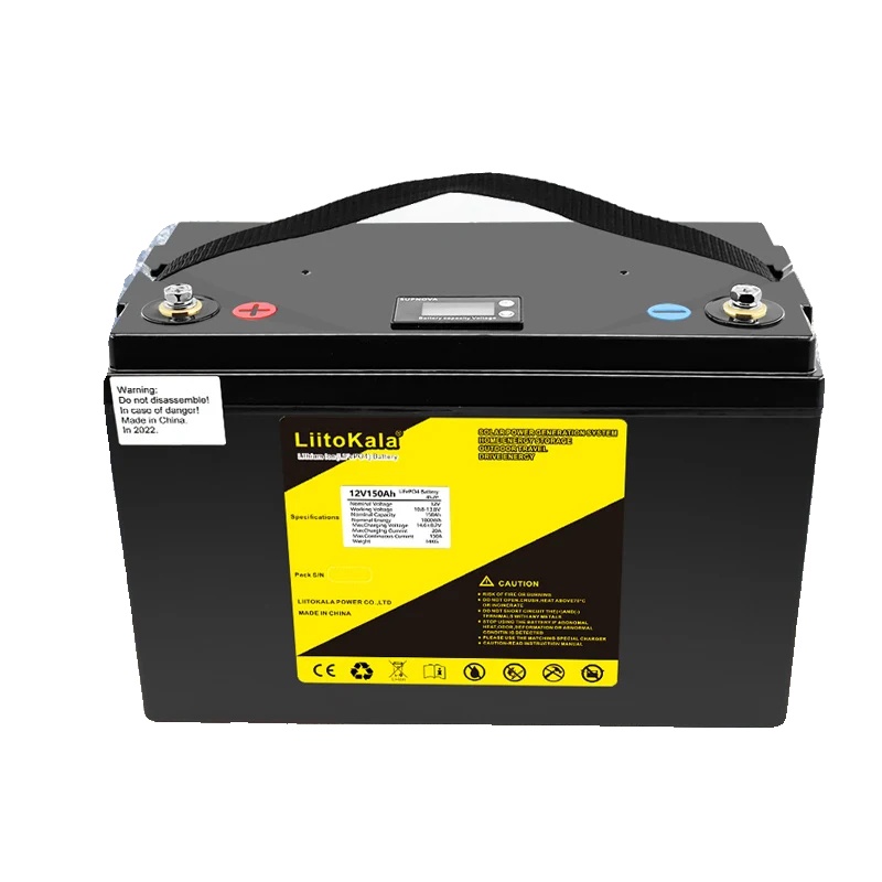 Lifepo4-batteriepack, 12v Nennspannung, Lange Lebensdauer, 12,8v150ah(lcd)