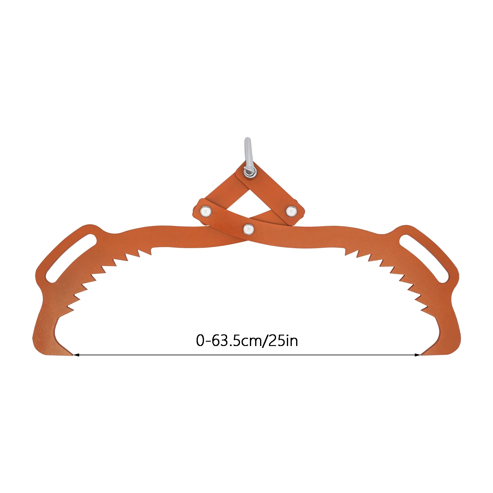 Balkenhebezange, Schwerlast-carbonstahl, Ergonomischer Griff, Braun