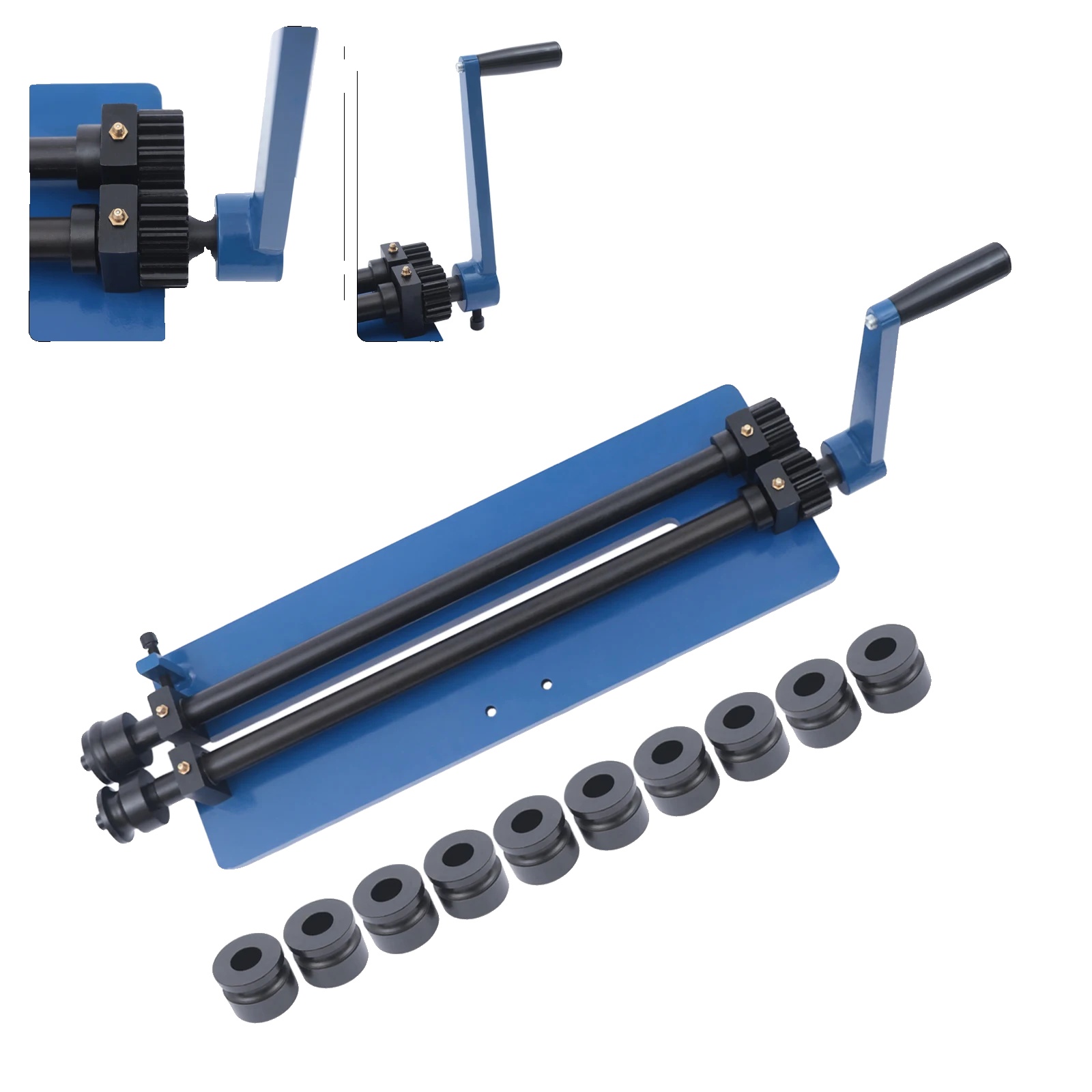 Perlenwalze, Stahlkonstruktion, Präzises Formen, Blau