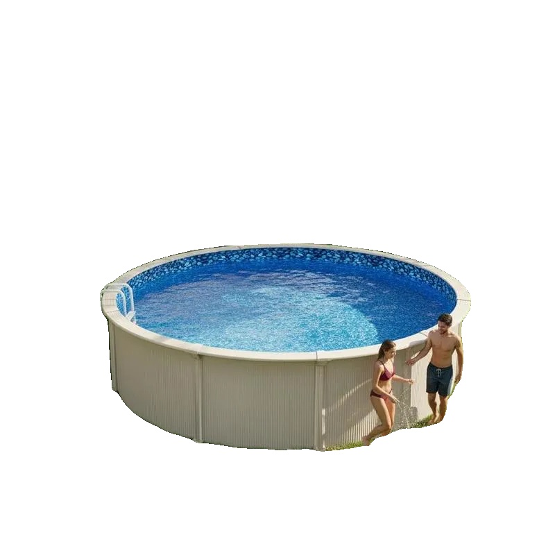 Poolfolie, Langlebiges Vinyl, Einfache Montage, Blau