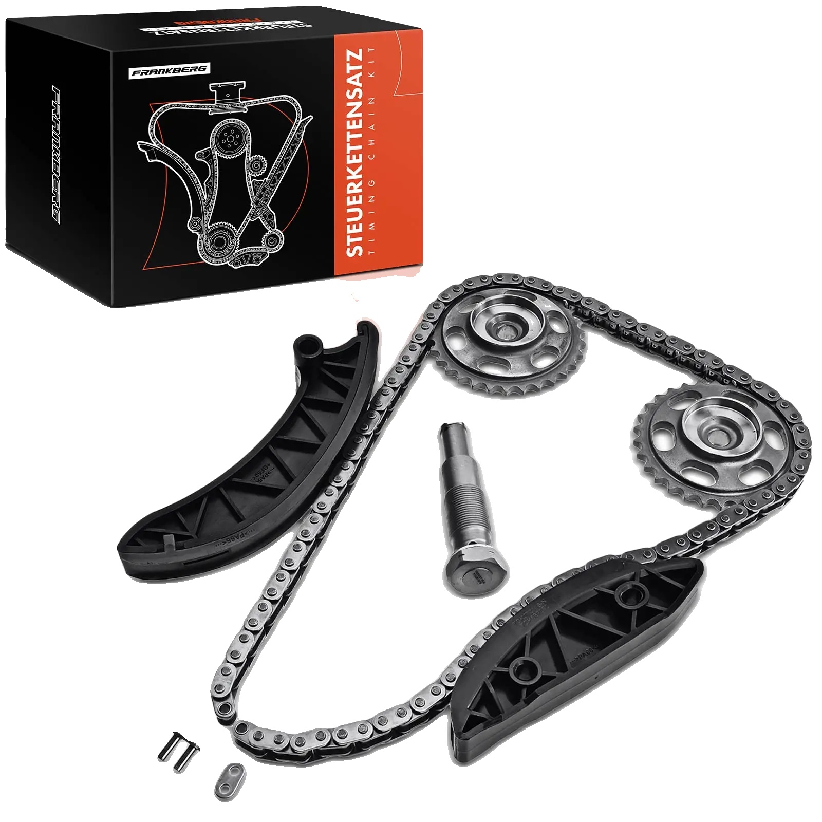 Steuerriemen-set, Langlebige Metallkonstruktion, Sechsundneunzig Glieder, Kompatibel Mit Mercedes-benz W176 W242 W204 W205 A205 C204 C205 S204 S205,