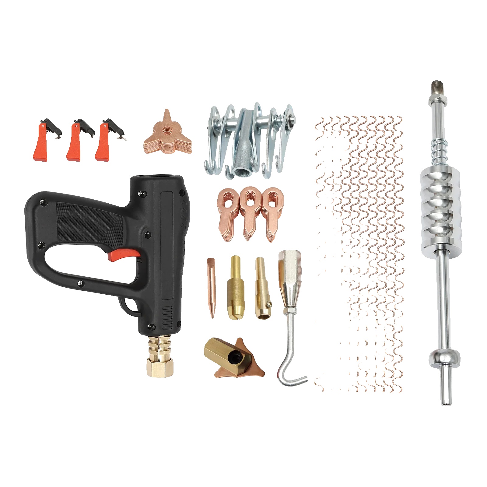Dellenziehwerkzeug-set, Ergonomisches Design, Strapazierfähige Materialien, Set