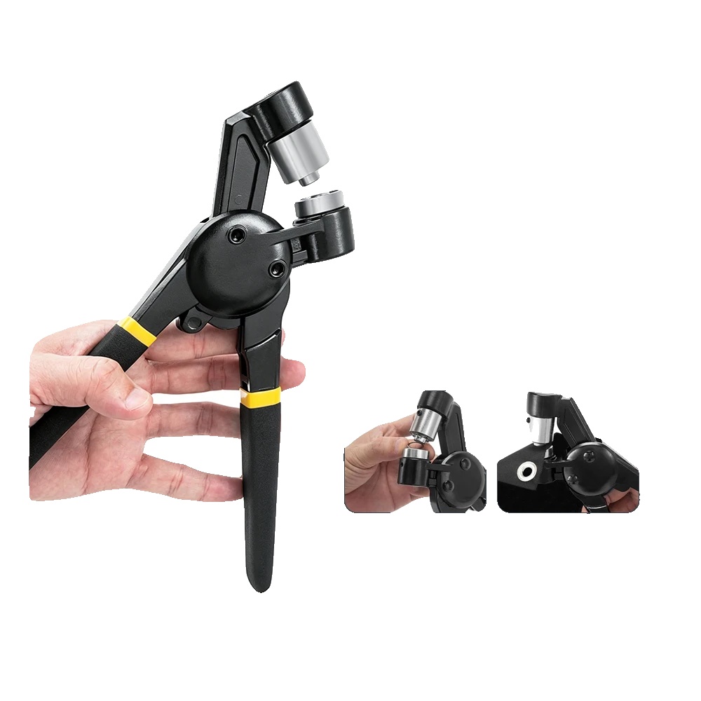 Handheld Ösenpresswerkzeug, 38 Zoll, Enthält 200 Teile, Manuelle Bedienung, Metallkonstruktion, Ideal Für Diy-projekte