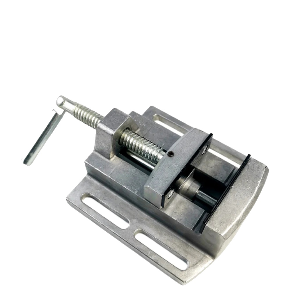 Bohrfräsmaschine, 2,5 Zoll Backenbreite, Hochfester Metall, Präzisionsarbeit, Vielseitige Spannmöglichkeiten, Leichtes Design