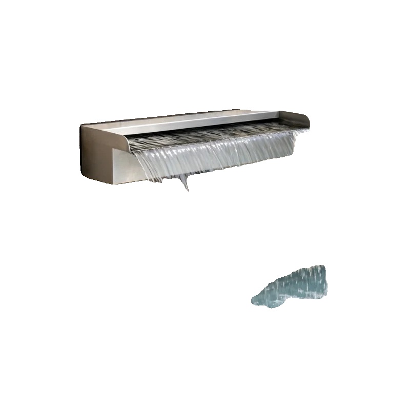 Wassermerkmal Klinge, 45 Cm Länge, 11,5 Cm Breite, 8 Cm Höhe, Anschluss Innendurchmesser 32 Mm, Einfache Installation