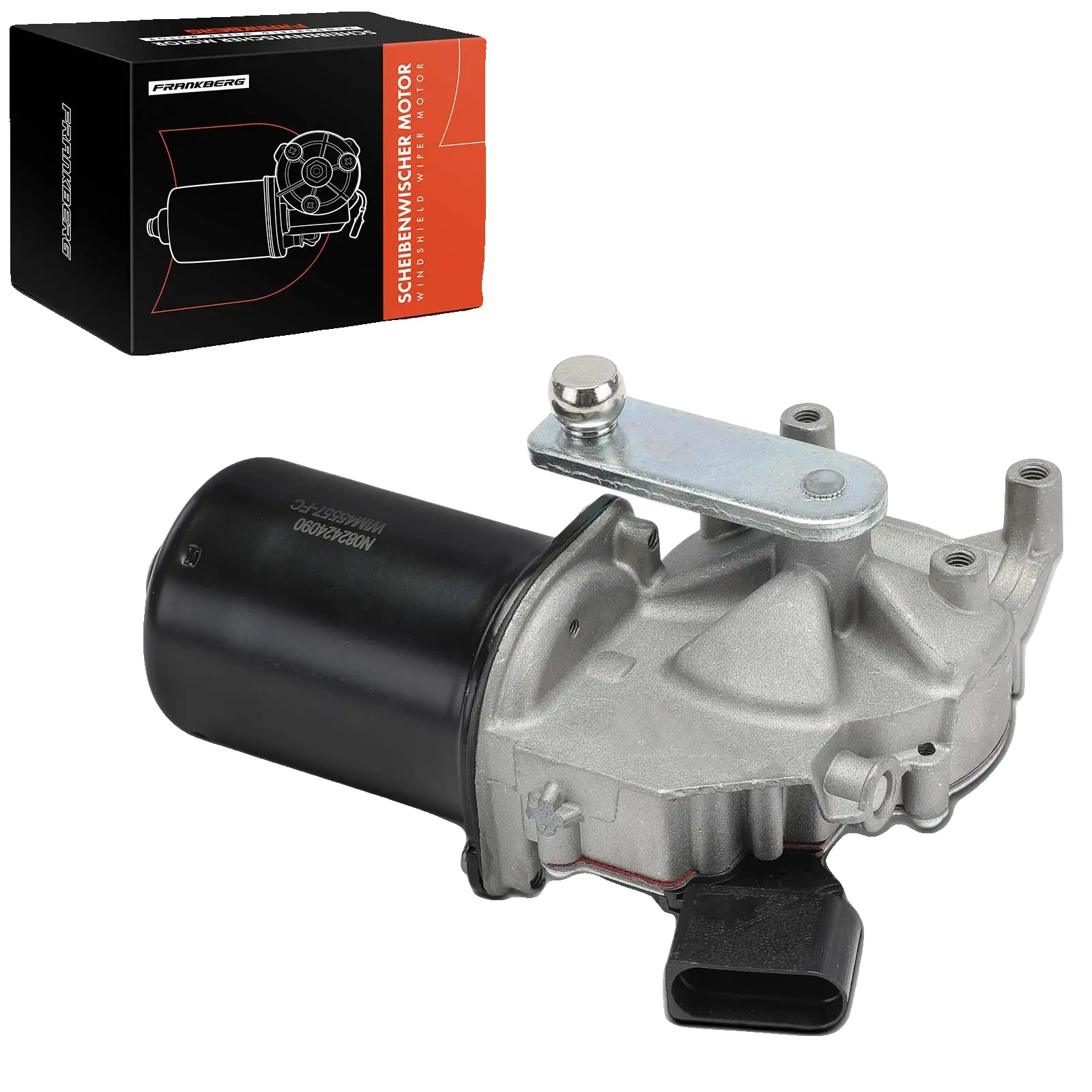 Scheibenwischermotor, Langlebiger Ingenieurkunststoff, Standardpassform Für Die Frontinstallation, Geeignet Für Opel-fahrzeuge, 12v, 4