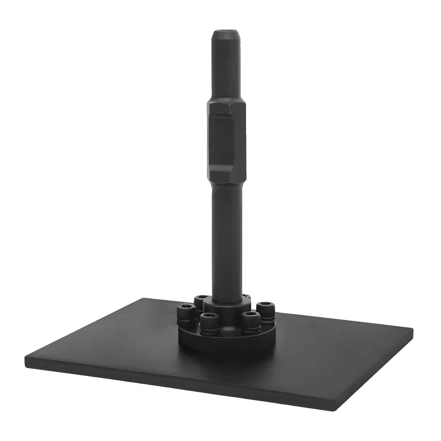 Verdichtungswerkzeug, 40cr Stahl, Wellen-durchmesser 30mm, Griff-länge 27cm, Vibrationsplatte 26cm X 20,5cm, Gewicht 6kg