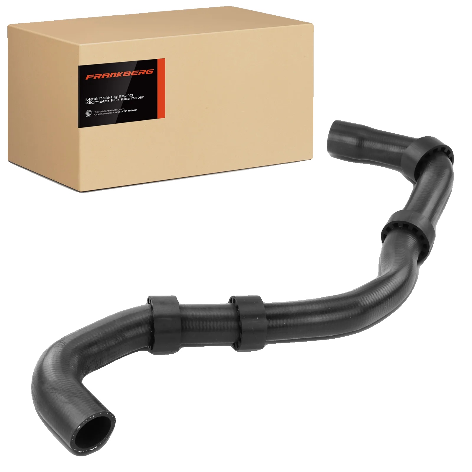 Kühleranschluss, Gummimaterial, Länge 610 Mm, Innendurchmesser 25 Mm, Kompatibel Mit Seat, Installation Am Intercooler