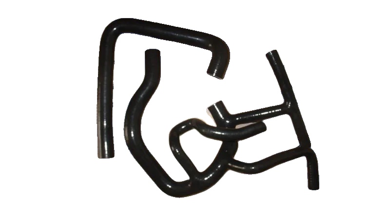 Kühlerschlauch, Silikonmaterial, Hochleistung, Schwarz