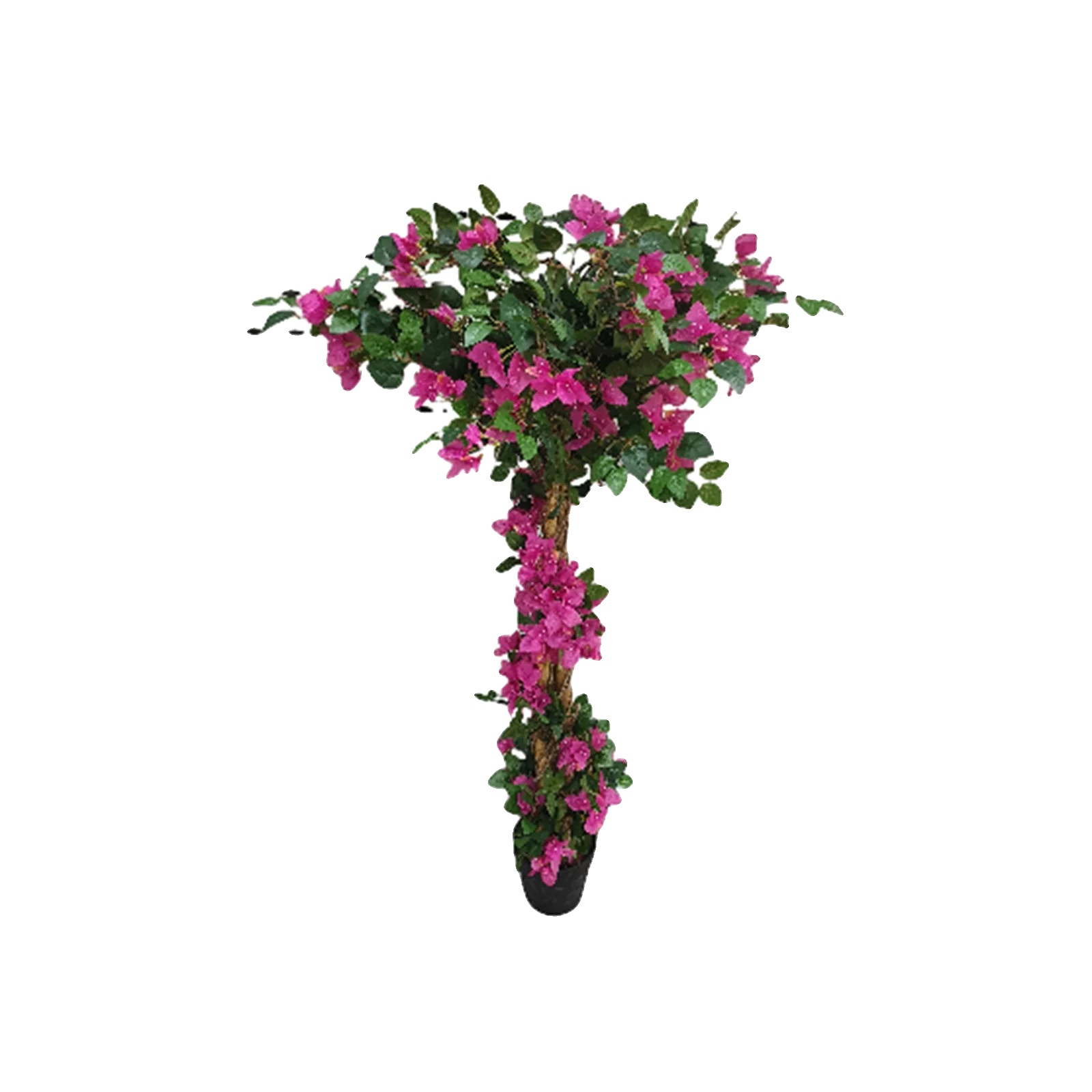 Künstlicher Bougainvillea-baum, Lebensechtes Design, Pflegeleicht, 125cm