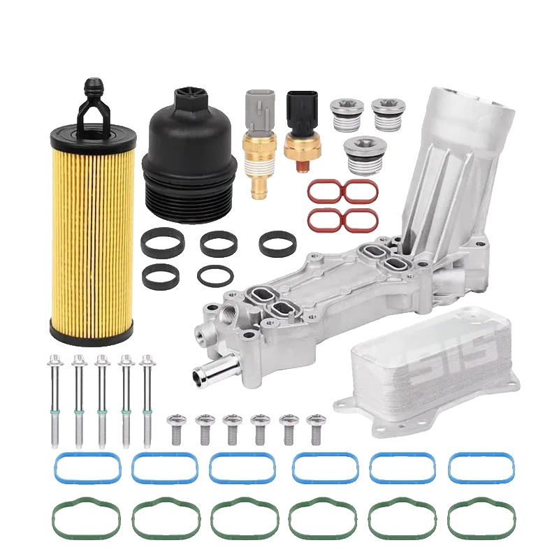 Ölkühler, Aluminium, 15,2 X 9,72 X 4,25 Zoll, Kompatibilität Mit 3,6l V6-motoren, Oe-teilenummern 68105583af, 68105583ae